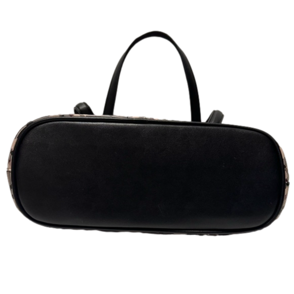 Giani Bernini Saffiano Plaid Medium Size Bag with Double Shoulder Straps - Picture 4 of 8